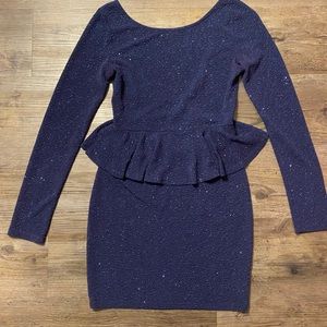 Navy blue dress